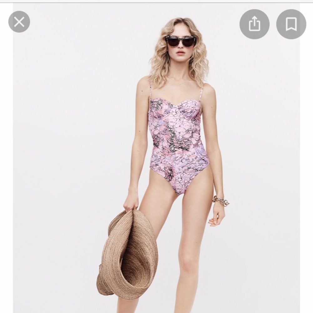 Onia x DVF Belle One Piece Swimsuit
